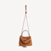 Damen-Handtasche „Rodeo“ Mini in hellbraunem Cowboy-Look