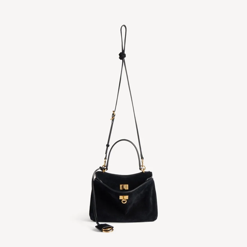 Damen-Handtasche „Rodeo“ Mini in Schwarz Damen-Handtasche „Rodeo“ Mini in Schwarz