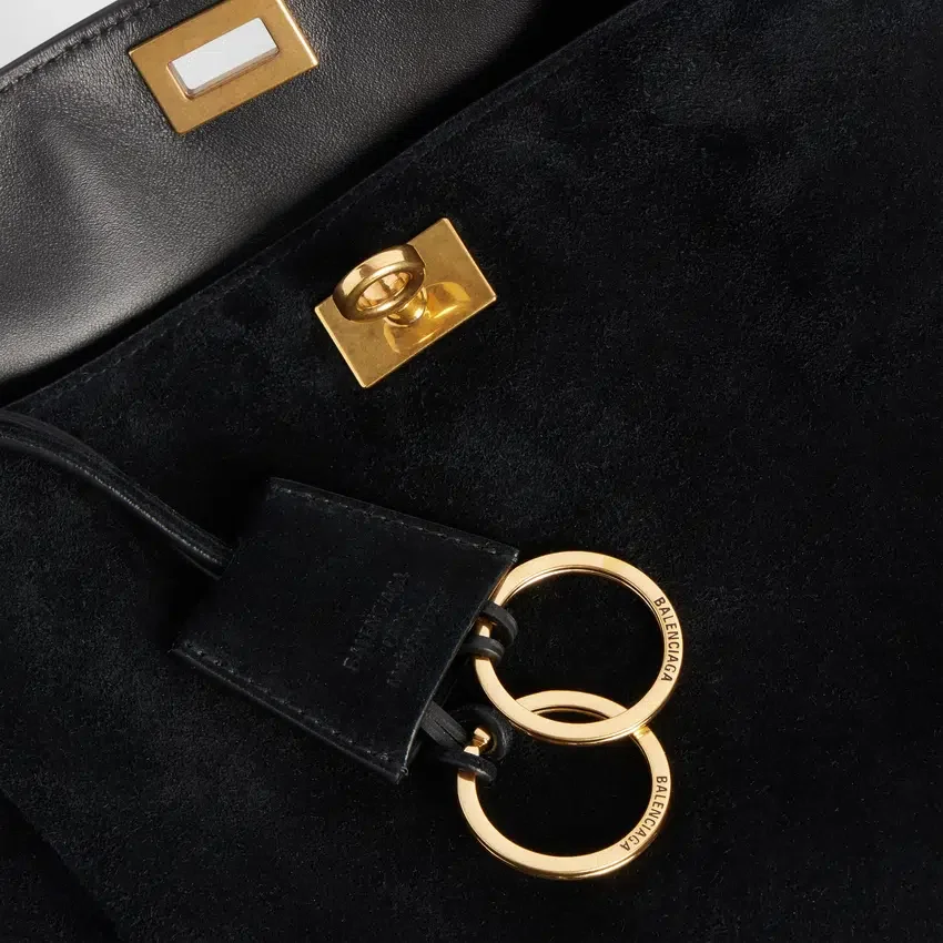 Damen-Handtasche „Rodeo“ Mini in Schwarz Damen-Handtasche „Rodeo“ Mini in Schwarz