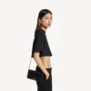 Damen-Handytasche in Hourglass-Form in Schwarz