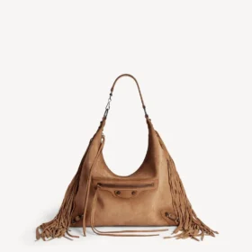 Damen-Hobo-Tasche „Le City“ in Mittelgröße, Farbe Camel