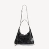 Damen-Hobo-Tasche „Le City“ in Schwarz, mittelgroß
