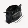 Damen-Hobo-Tasche „Le City“ in Schwarz, mittelgroß