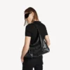 Damen-Hobo-Tasche „Le City“ in Schwarz, mittelgroß