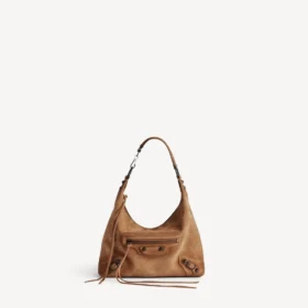 Damen-Hobo-Tasche „Le City“ klein in Camel