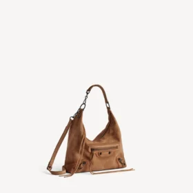Damen-Hobo-Tasche „Le City“ klein in Camel
