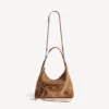 Damen-Hobo-Tasche „Le City“ klein in Camel