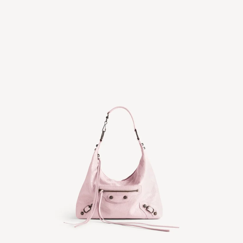 Damen-Hobo-Tasche „Le City“ klein in Petal Pink Damen-Hobo-Tasche „Le City“ klein in Petal Pink