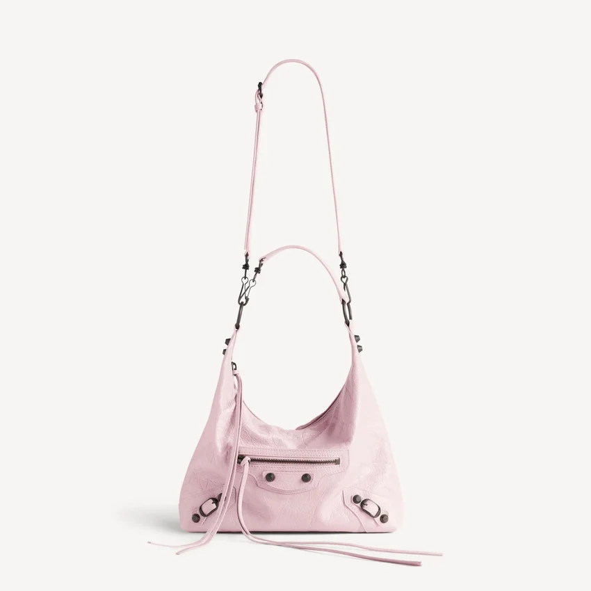 Damen-Hobo-Tasche „Le City“ klein in Petal Pink Damen-Hobo-Tasche „Le City“ klein in Petal Pink