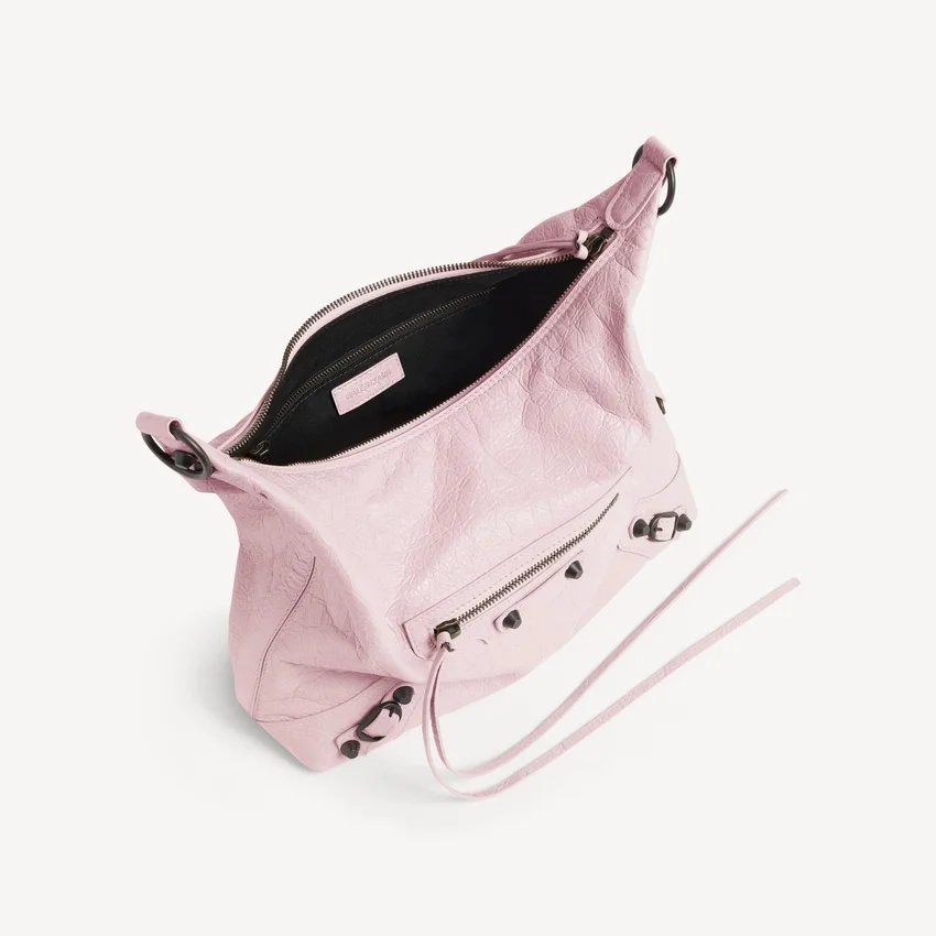 Damen-Hobo-Tasche „Le City“ klein in Petal Pink Damen-Hobo-Tasche „Le City“ klein in Petal Pink