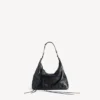 Damen-Hobo-Tasche „Le City“ klein in Schwarz