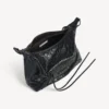 Damen-Hobo-Tasche „Le City“ klein in Schwarz