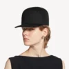 Damen-Kappe in Schwarz Damen-Kappe in Schwarz