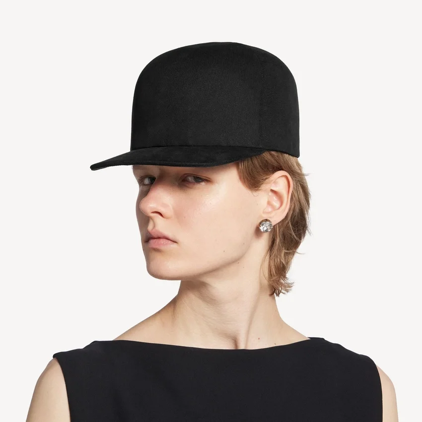 Damen-Kappe in Schwarz Damen-Kappe in Schwarz