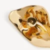 Damen-Ohrringe „Bloom XS“ in glänzendem Gold