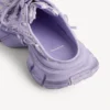 Damen-Pantolette „Check“ in 3XL, lila