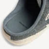 Damen-Pantoletten „Hamptons“ aus Denim in Blau/Creme Damen-Pantoletten „Hamptons“ aus Denim in Blau/Creme
