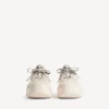 Damen-Plateausneaker „Hamptons“ aus Wildleder in Beige/Schwarz