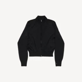 Damen-Pullover mit Reißverschluss in Schwarz Damen-Pullover mit Reißverschluss in Schwarz