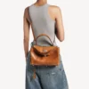 Damen-Rodeo-Handtasche, klein, in hellbraunem Cowboy-Look