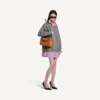 Damen-Rodeo-Handtasche, klein, in hellbraunem Cowboy-Look