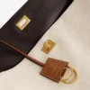 Damen-Rodeo-Handtasche, mittelgroß, in Beige/Hellbraun im Cowboy-Stil