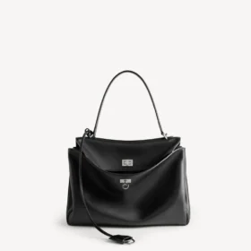 Damen-Rodeo-Handtasche, mittelgroß, in Schwarz Damen-Rodeo-Handtasche, mittelgroß, in Schwarz