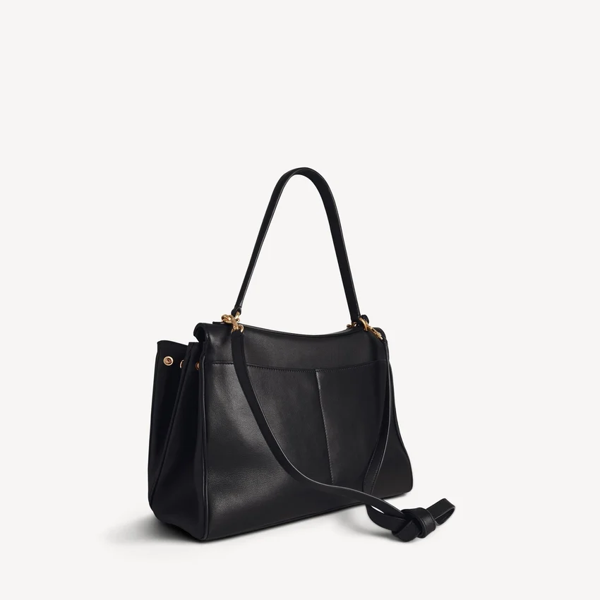 Damen-Rodeo-Handtasche, mittelgroß, in Schwarz Damen-Rodeo-Handtasche, mittelgroß, in Schwarz
