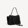 Damen-Rodeo-Handtasche, mittelgroß, in Schwarz