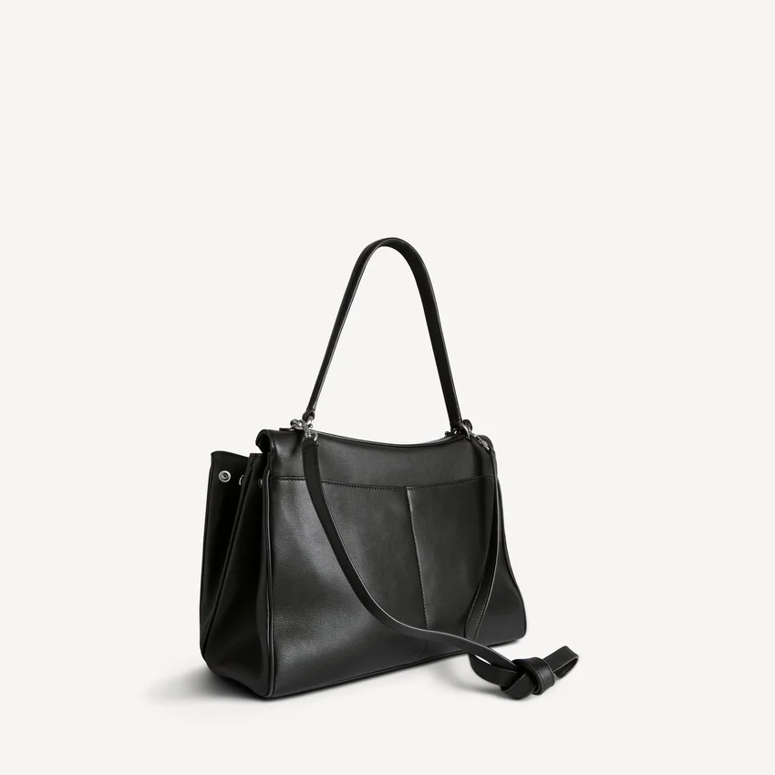 Damen-Rodeo-Handtasche, mittelgroß, in Schwarz Damen-Rodeo-Handtasche, mittelgroß, in Schwarz