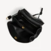 Damen-Rodeo-Handtasche, mittelgroß, in Schwarz