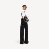 Damen-Rodeo-Handtasche, mittelgroß, in Schwarz Damen-Rodeo-Handtasche, mittelgroß, in Schwarz
