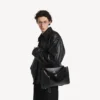 Damen-Rodeo-Handtasche, mittelgroß, in Schwarz Damen-Rodeo-Handtasche, mittelgroß, in Schwarz