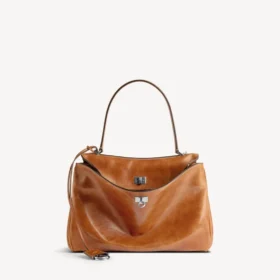 Damen-Rodeo-Handtasche, mittelgroß, in Tan Cowboy