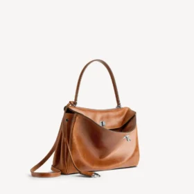 Damen-Rodeo-Handtasche, mittelgroß, in Tan Cowboy
