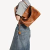 Damen-Rodeo-Handtasche, mittelgroß, in Tan Cowboy