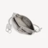 Damen-Rodeo-Sling-Pochette mit Strasssteinen in Rauchgrau Damen-Rodeo-Sling-Pochette mit Strasssteinen in Rauchgrau