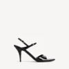 Damen-Sandale „Avenue Bow“ in Schwarz/Silber Damen-Sandale „Avenue Bow“ in Schwarz/Silber