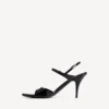 Damen-Sandale „Avenue Bow“ in Schwarz/Silber Damen-Sandale „Avenue Bow“ in Schwarz/Silber