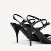 Damen-Sandale „Avenue Bow“ in Schwarz/Silber Damen-Sandale „Avenue Bow“ in Schwarz/Silber