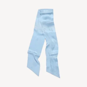 Damen-Schal in Babyblau, gewaschen und im Crayon-Look