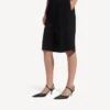 Damen-Slingback „Avenue Bow“ in Schwarz/Silber