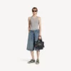 Damen-Sneaker „Hamptons“ aus Denim in Blau/Creme
