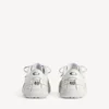 Damen-Sneaker „Hamptons“ in weiß mit mittlerem Used-Look