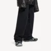 Damen-Sneaker im Schwarz/Silber-Look Damen-Sneaker im Schwarz/Silber-Look