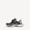 Damen-Sneaker in 3XL in Schwarz/Silber Damen-Sneaker in 3XL in Schwarz/Silber