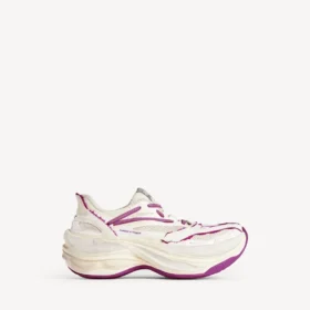 Damen-Sneaker „Jet“ in den Farben „Eggshell“/„Strawberry Pink“