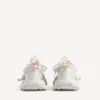 Damen-Sneaker mit Schnürung in 3XL in Weiß/Hellrosa Damen-Sneaker mit Schnürung in 3XL in Weiß/Hellrosa