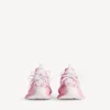Damen-Sneaker mit „Track“-Stencil-Logo in Rosa/Weiß Damen-Sneaker mit „Track“-Stencil-Logo in Rosa/Weiß