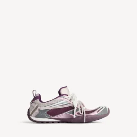 Damen-Sneaker „Radar Gradient Lines“ in Lila/Grau/Rosa/Weiß